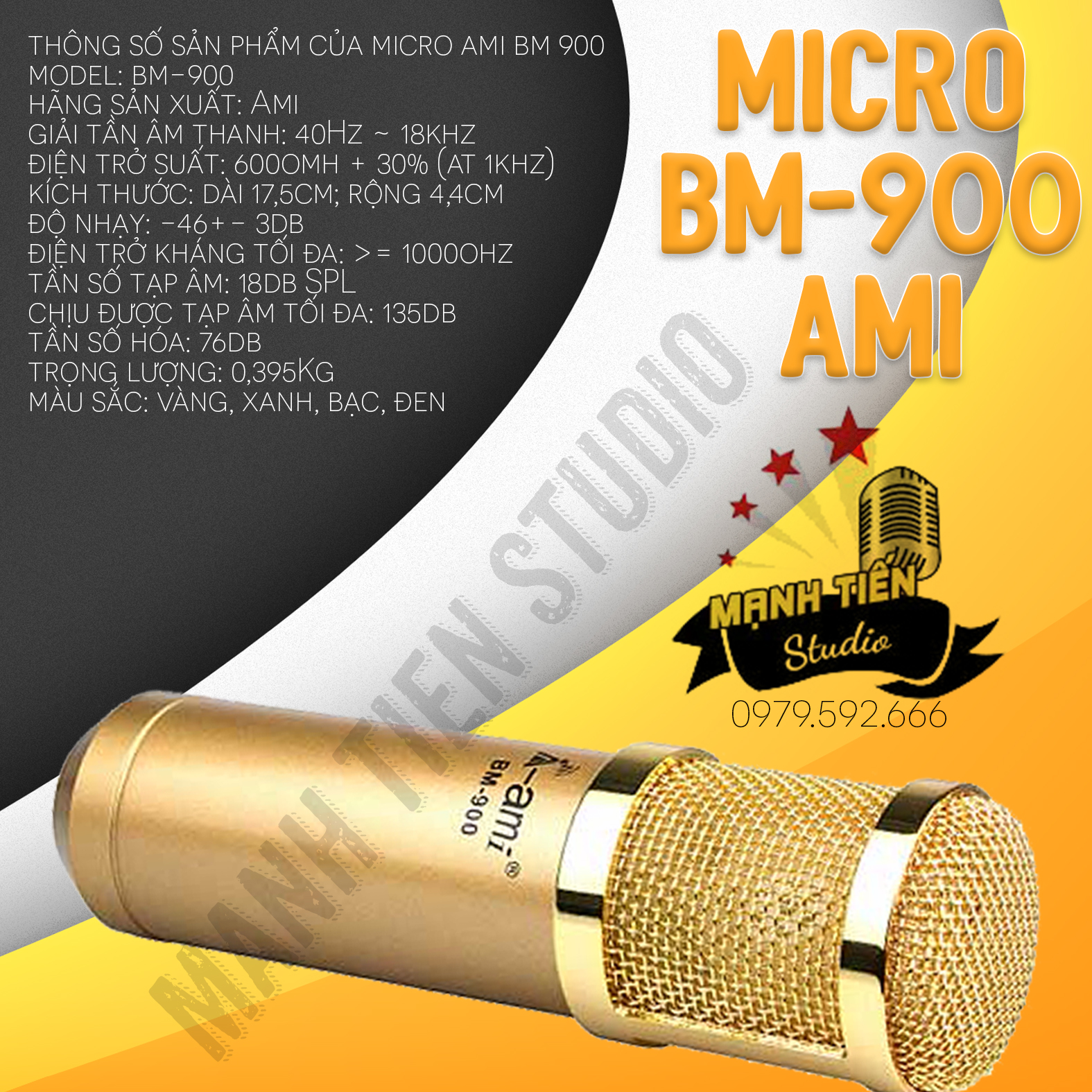 Micro thu âm  BM900 tặng chống sốc nhựa cao cấp Hát Karaoke, Thu Âm Cực Tốt chuyên nghiệp bắt âm tốt nhẹ âm vang trong siêu hay âm thanh chuẩn phòng thu