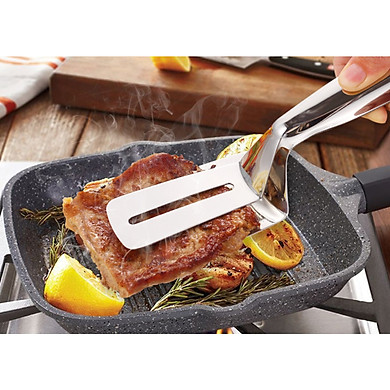 [HCM]Xẻng Lật Đồ Rán Kẹp Bít Tết cá chiên đa năng loại lớn inox 304 cao cấp siêu bền