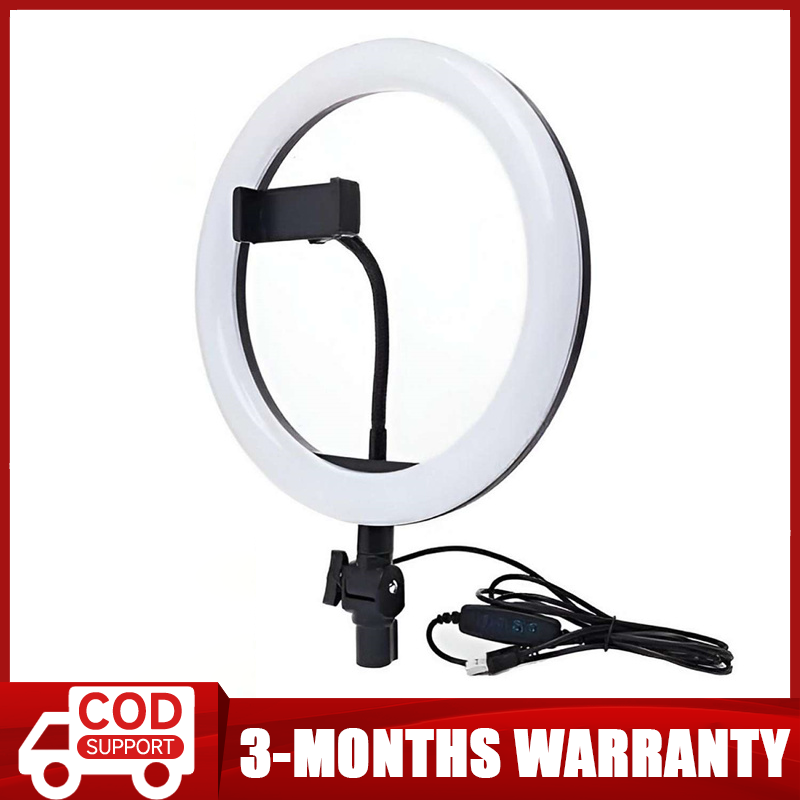 Đèn livestream bán hàng size 26/33cm 3 chế độ sáng, Đèn live stream đa năng
