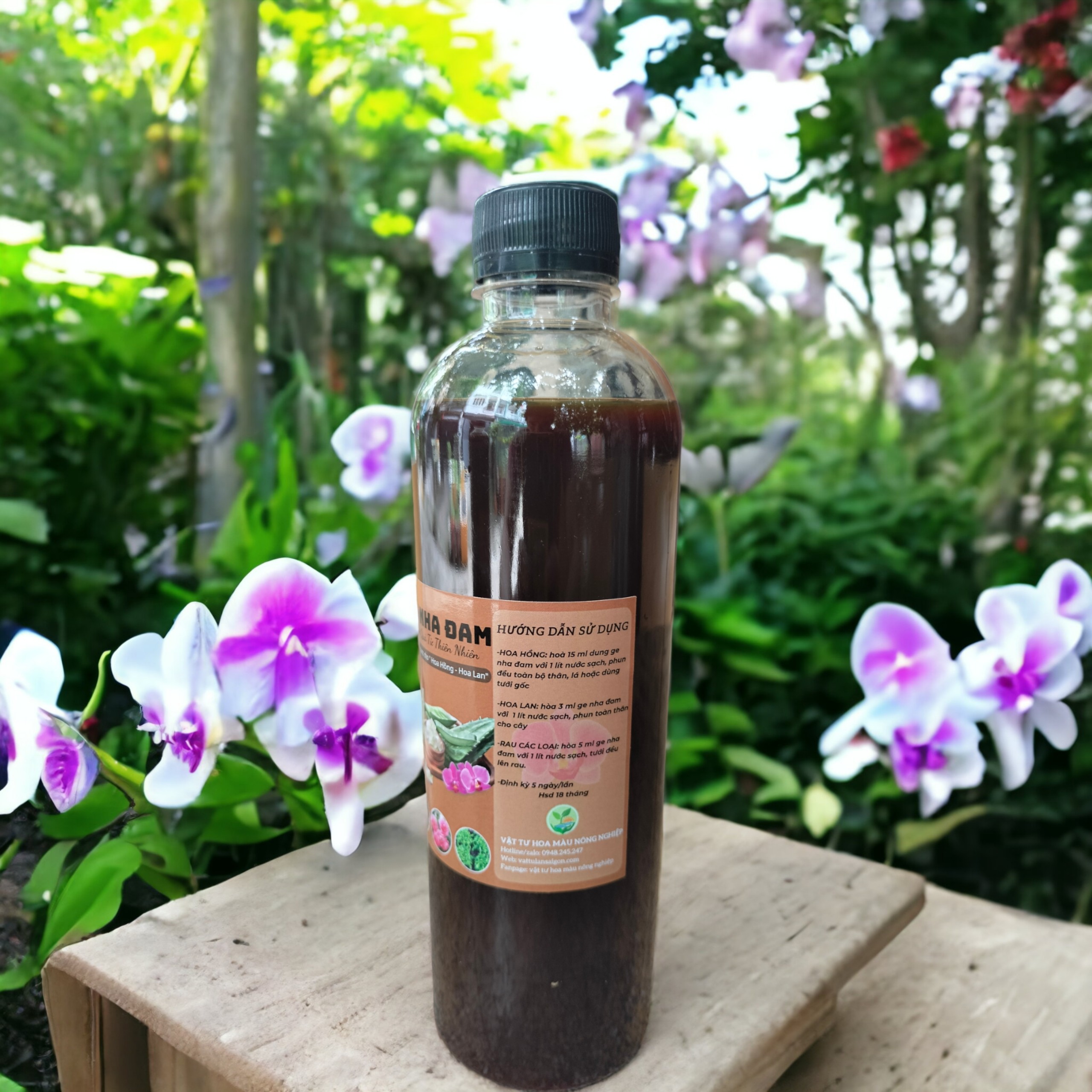Ge nha đam- thần dược cho cây trồng-500ml