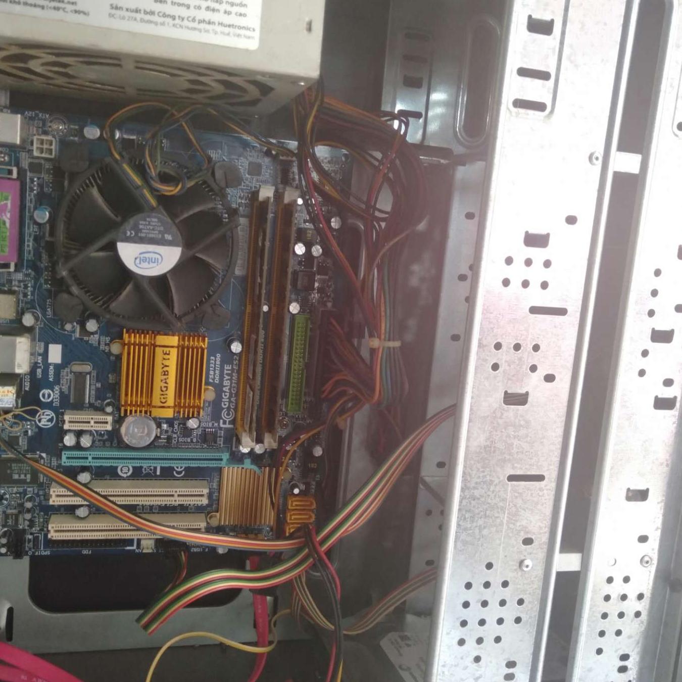 Máy bộ văn phòng giá rẽ main g31 cpu 7400 ram 4g hdd 160g