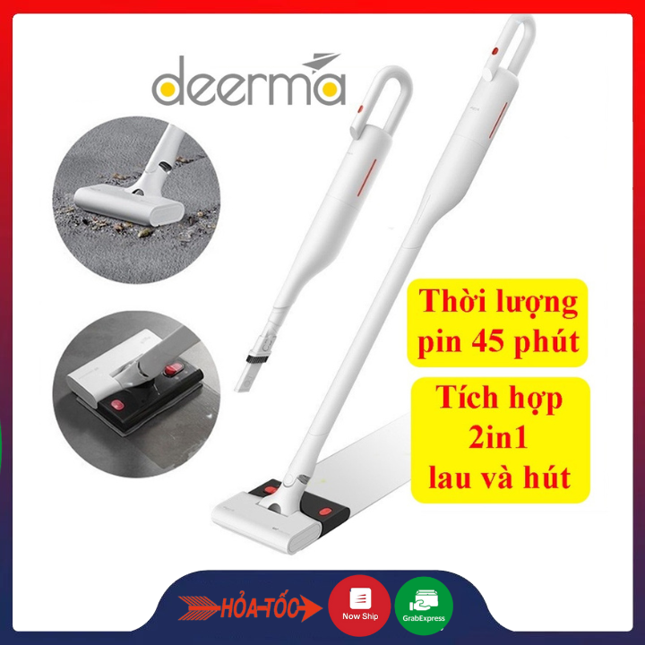 Máy hút bụi cầm tay cao cấp không dây deerma vc01 max - động cơ mạnh mẽ, thích hợp lau ứớt, pin khỏe - máy hút bụi thông minh, máy hút bụi cầm tay, máy hút bụi gía rẻ, máy hút bụi cao cấp - hàng chính hãng