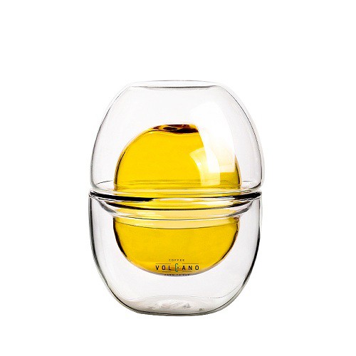 Cặp ly thuỷ tinh 2 lớp hình trứng