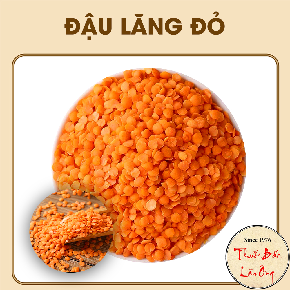 Đậu lăng đỏ 100g (Hạt dinh dưỡng, nấu soup, làm sữa hạt, tốt cho người ăn kiêng)