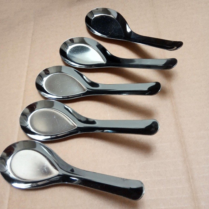 Combo 20 thìa phở inox hình hoa sen cao cấp thìa phở hoa senvua nhựa