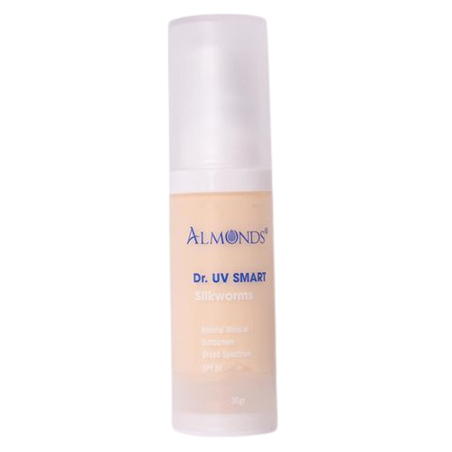 Sữa chống nắng kén tằm almonds_dr.uv smart silk 30g