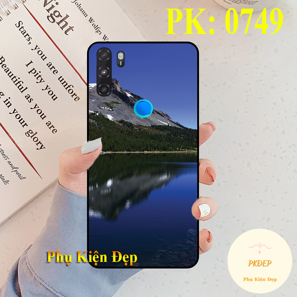 Ốp lưng Vsmart Active 3 dẻo đen in hình phong cảnh đẹp