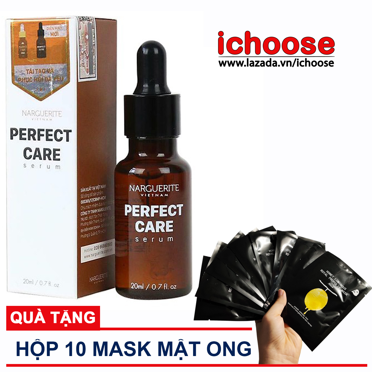 Serum ốc sên Perfect Care 20ml giúp da sáng mịn thu nhỏ lỗ chân lông