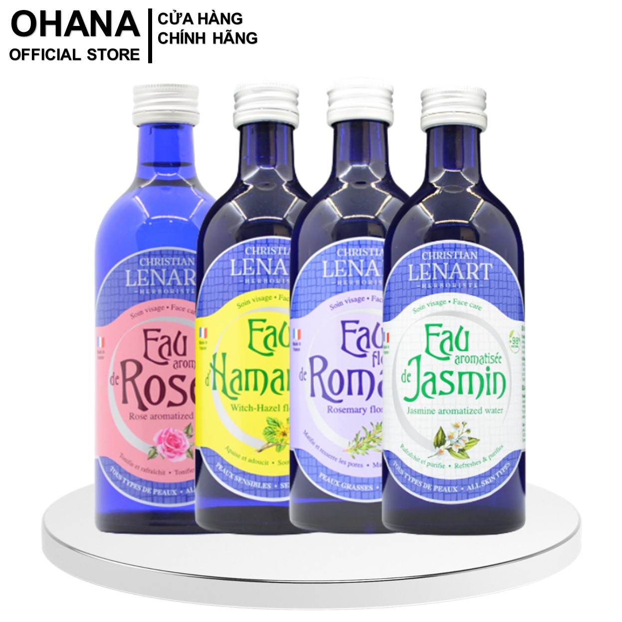 Toner cấp ẩm, kiềm dầu, ngừa mụn, ngăn lão hóa, phục hồi da christian lenart