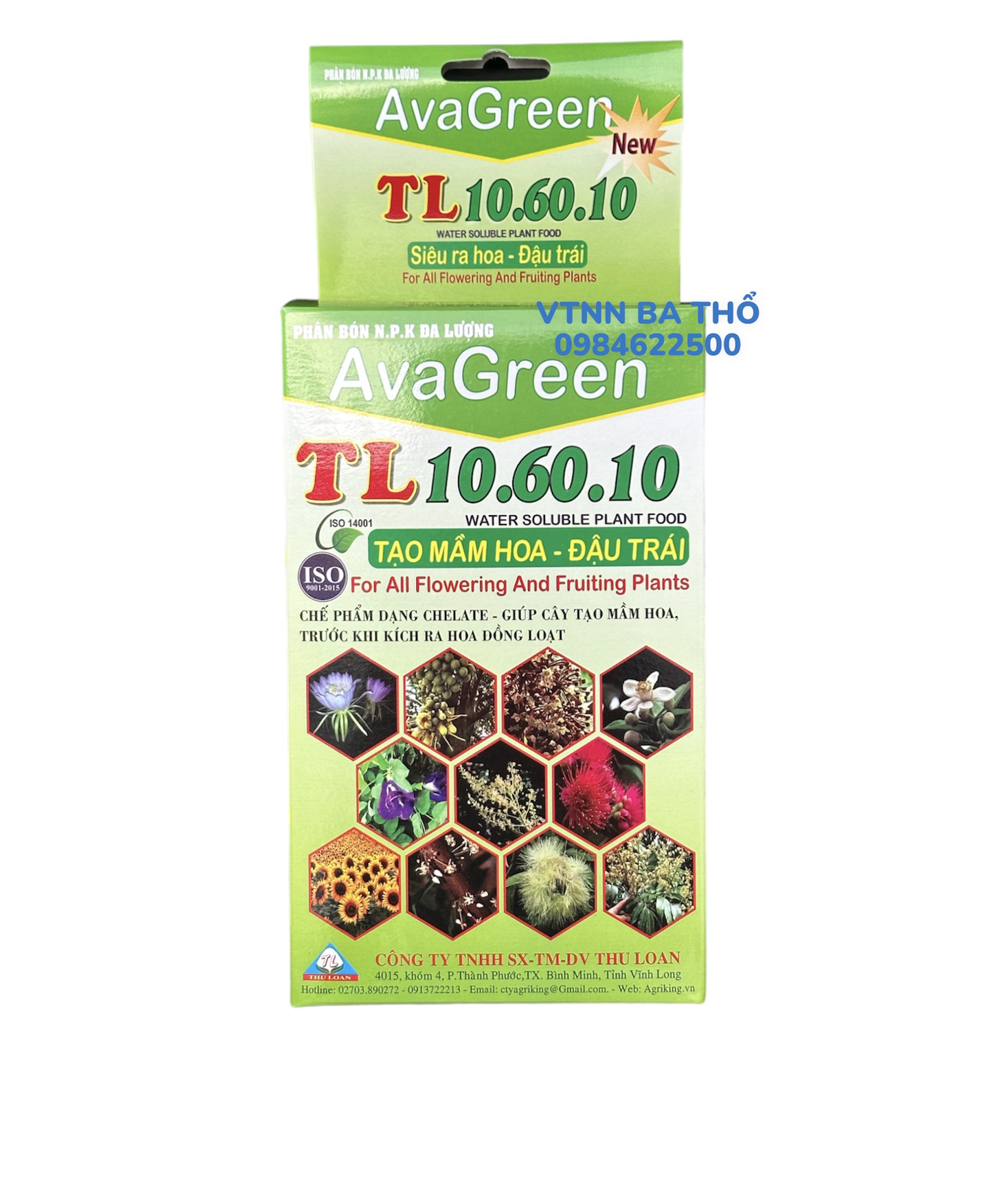 Phân bón lá tạo mầm tl 10-60-10 kg