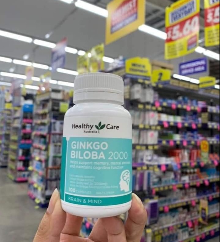 Bổ não Ginkgo 2000 Heathycare