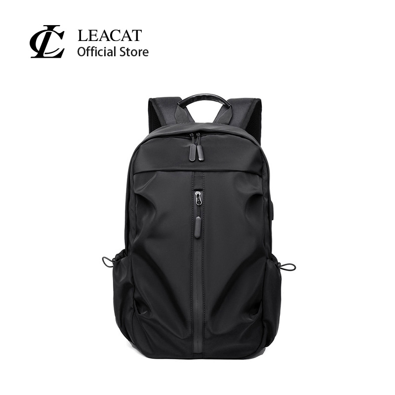 Leacat 15.6inch laptop backpack Oxford cloth waterproof usb charging travel backpack School Bag Pack For Teenages College