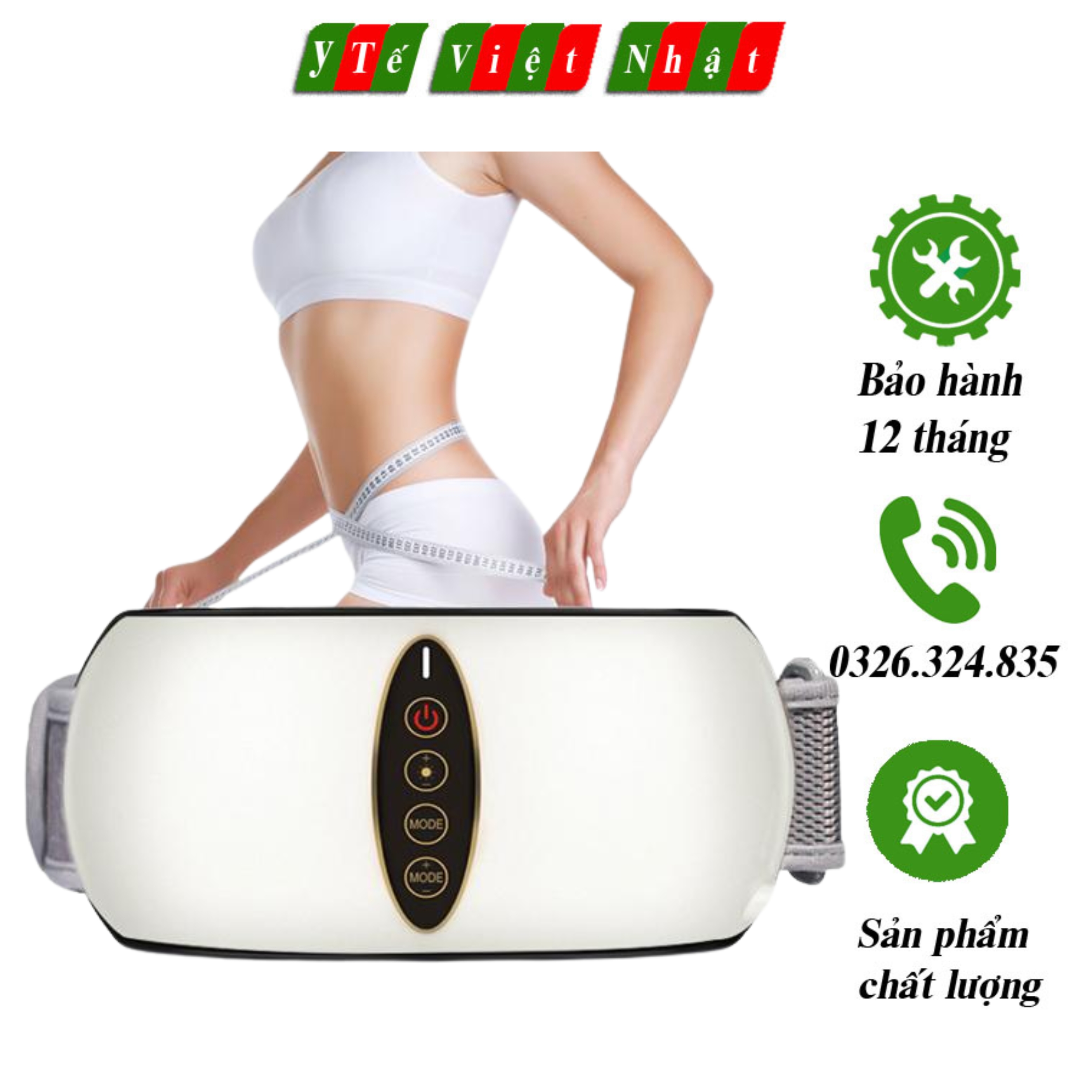 Đai massage, máy massge đánh tan mỡ bụng