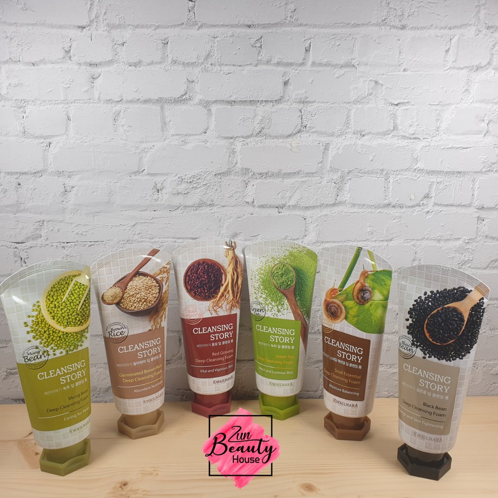 Sữa Rửa Mặt Kwainara Cleansing Story 120G - Hàng Nội Địa Hàn Quốc