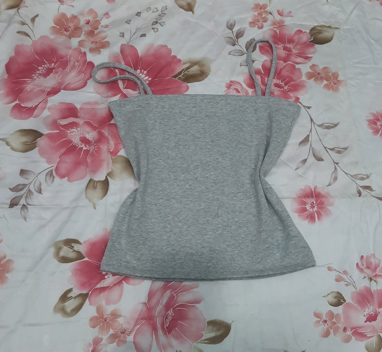 Áo 2 dây ngang croptop nữ - áo crotop nữ