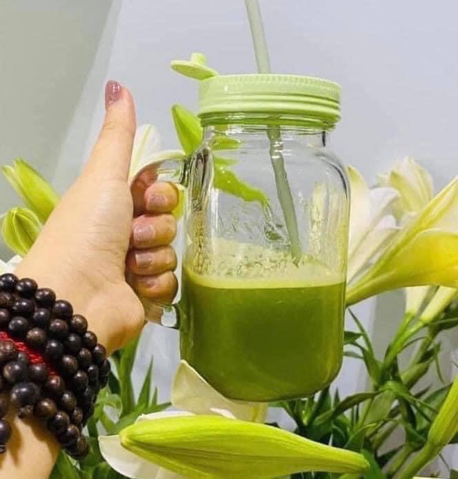 Bình nước thuỷ tinh detox locknlock có tay cầm 630ml 🍑🍎🍊 llg002