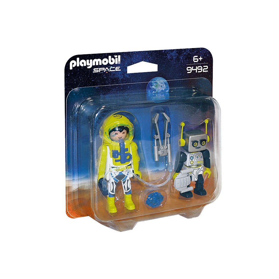 Đồ chơi mô hình Playmobil Phi hành gia và Robot Duo Pack - Funnyland