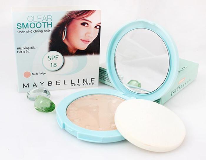 Phấn phủ clear smooth maybelline