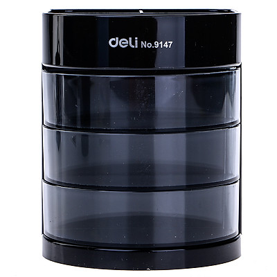 Khay cắm bút đa dụng 4 ngăn 9147 - deli