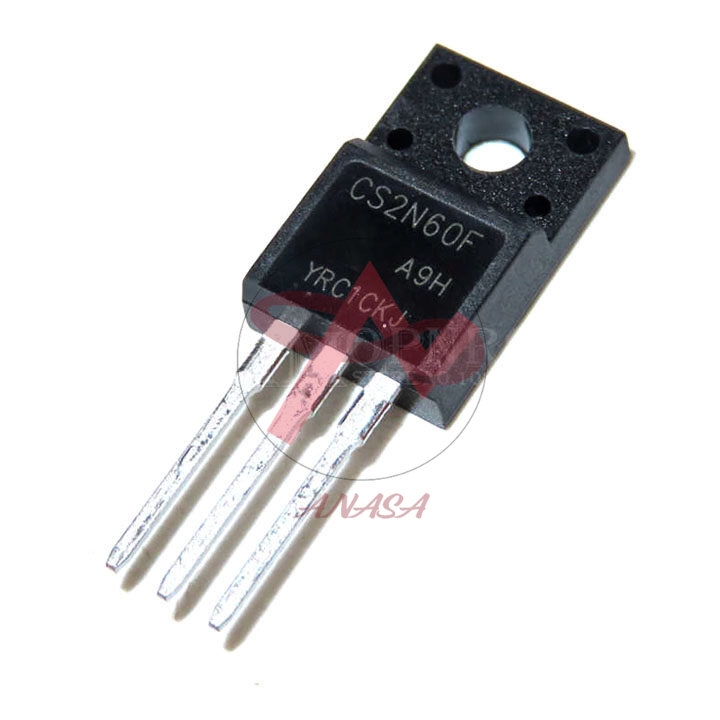Mosfet cs2n60f to-220f 600v 2a