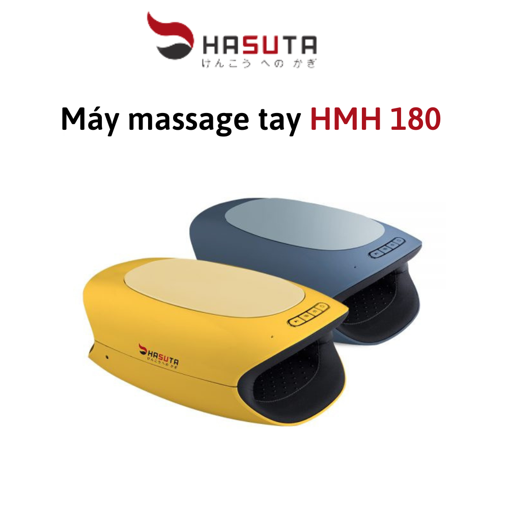 Máy massage tay HASUTA HMH-180 chính hãng , Cơ chế hoạt động bằng túi khí, Nhiều chế độ massage linh hoạt, Sưởi nhiệt giúp tăng cường lưu thông máu, Bảo hành chính hãng 24 tháng
