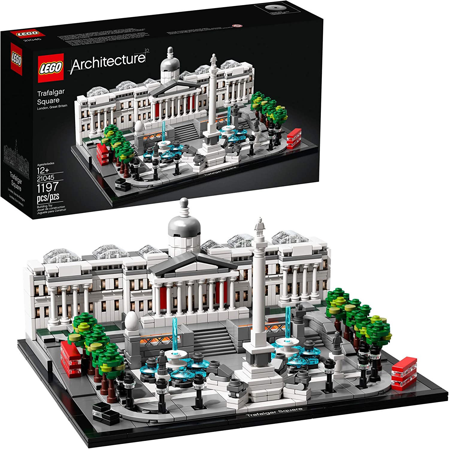 Bộ đồ chơi LEGO Architecture 21045 Trafalgar Square Building