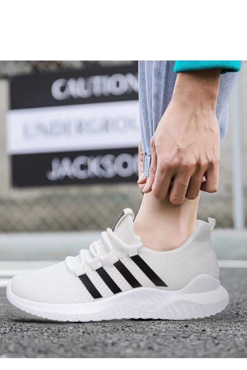 Giày thể thao nam , giày nam sneaker 4 vạch phong cách trẻ trung