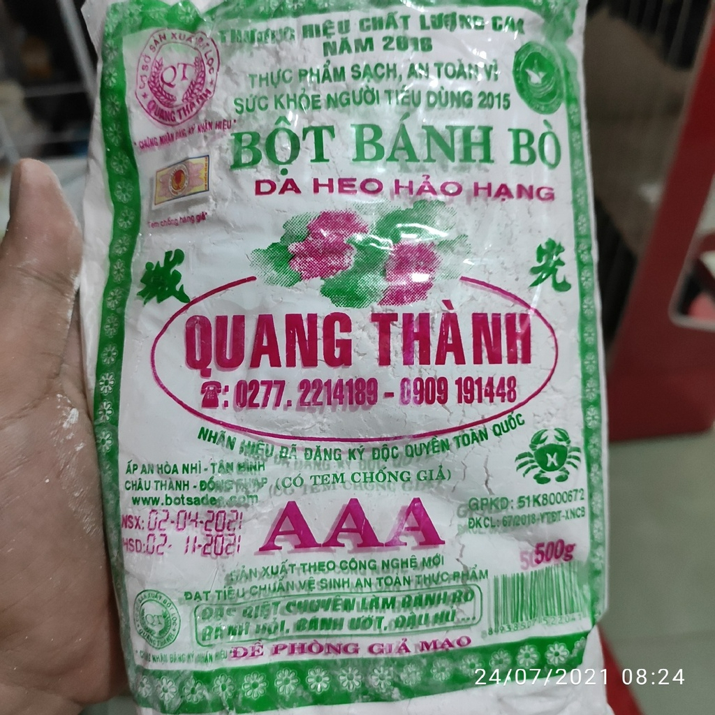 Bột gạo bánh bò Quang Thành 500g