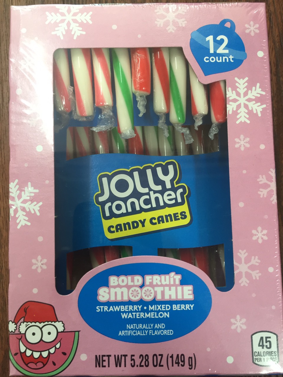 Kẹo gậy giáng sinh - kẹo gậy noel – jolly rancher candy canes - hàng nhập mỹ