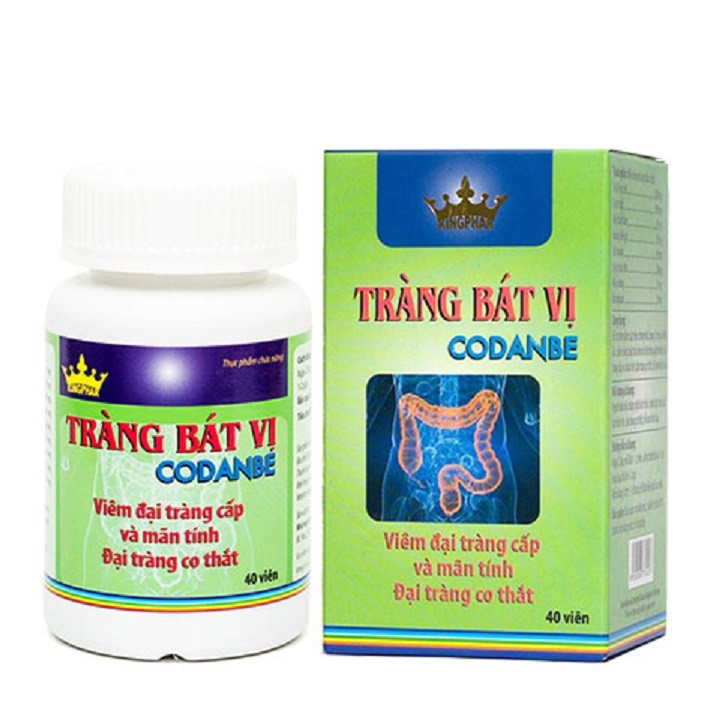 [hàng chính hãng] Viên Uống Tràng Bát Vị Kingphar -Hỗ trợ  điều trị viêm đại tràng , rối loạn tiêu hóa , co thắt đại tràng - DPKP1