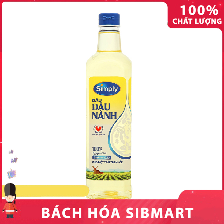 Dầu Đậu Nành Simply 1L - Bách Hóa SibMart - SA0015