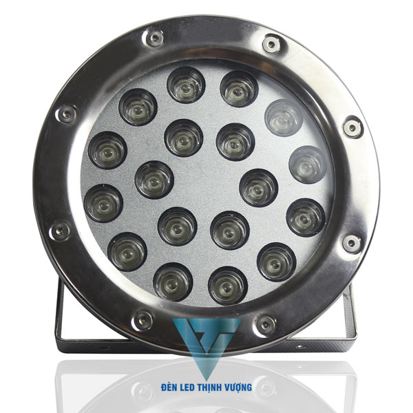 Đèn âm nước hồ cá koi 3w, 6w, 9w, 12w đơn sắc/đổi màu rgb giá rẻ tvled