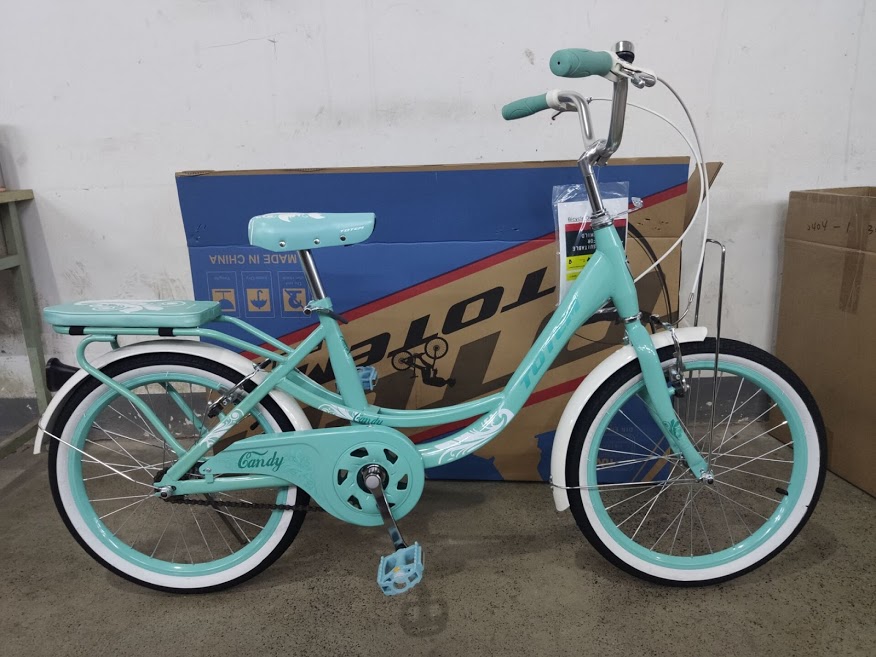 xe đạp trẻ em cho bé gái TOTEM CANDY G09 20″ cho bé từ 6 đến 11 tuổi