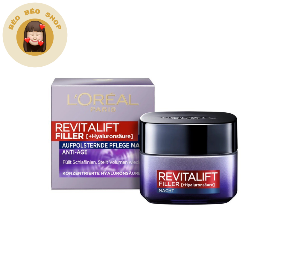 Kem chống lão hóa ban bêm Loreal Paris Revitalift Filler
