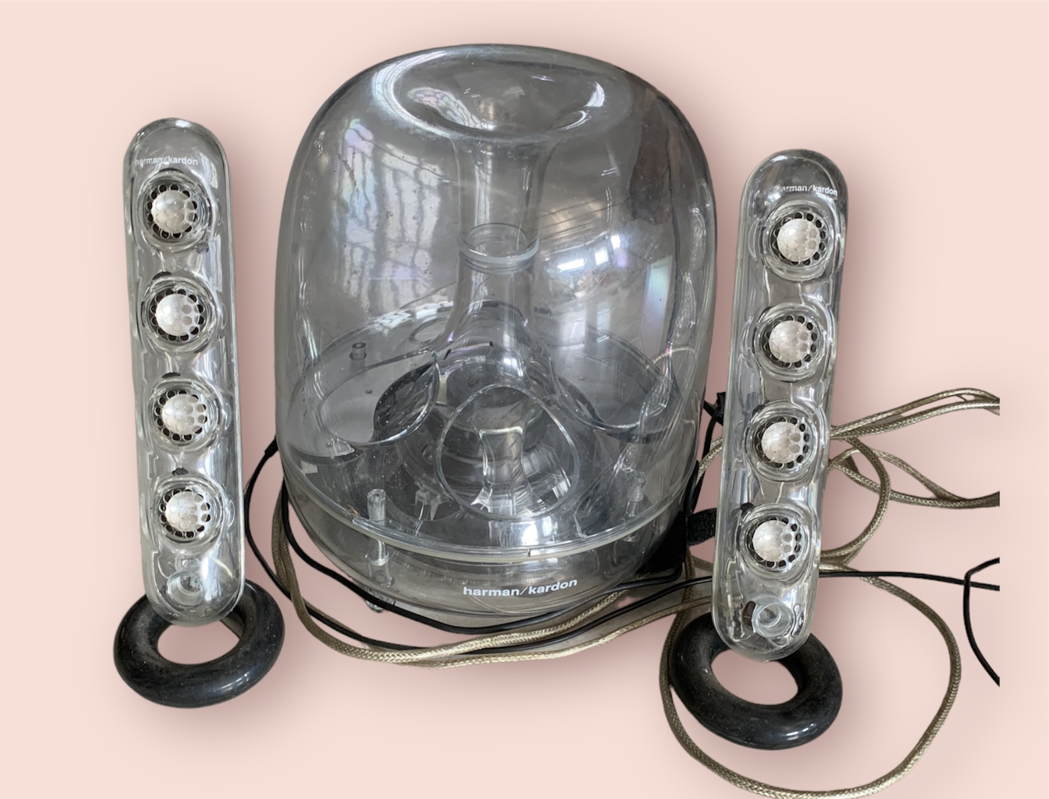 Loa Harman Kardon Soundsticks củ 40W - Hàng Chính Hãng