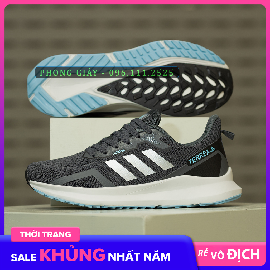 Giày sneaker nam giày thể thao nam a26 màu ghi đậm