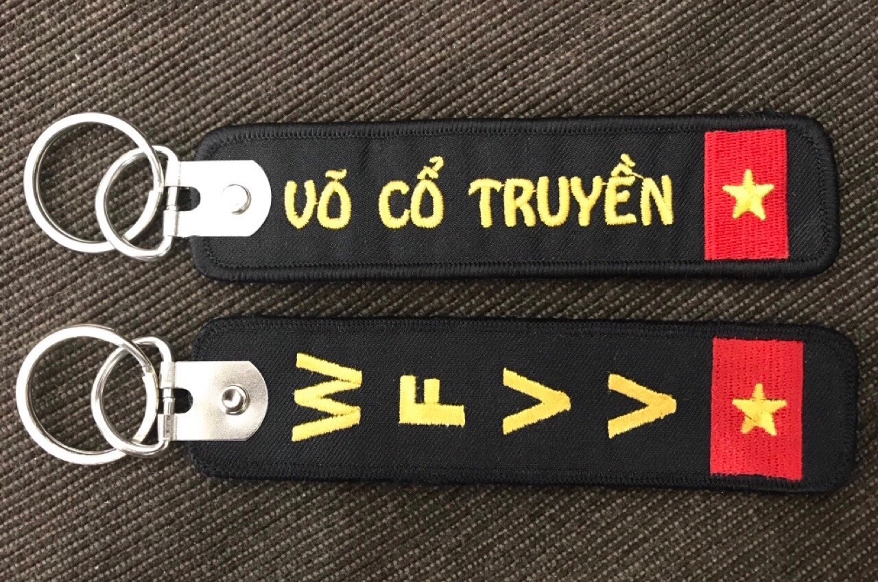 02 móc khóa các môn Võ