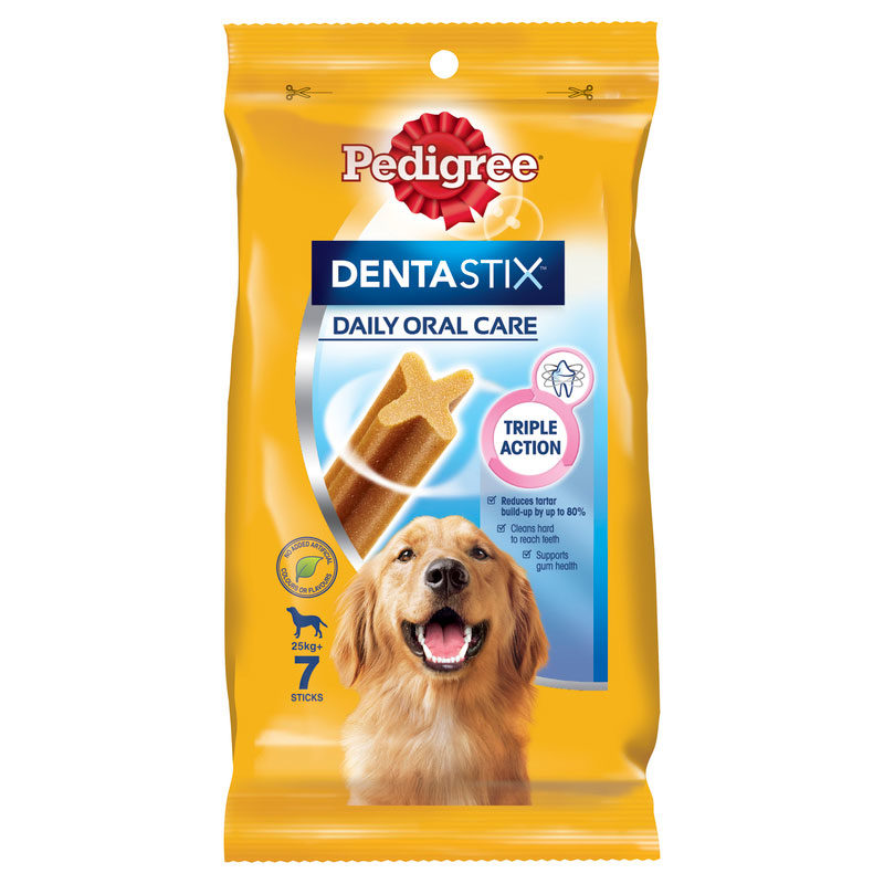 Bánh Thưởng Pedigree Dentastix Sạch Răng Cho Cún Gói 7 Thanh