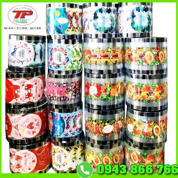 GIAO MẪU NGẪU NHIÊN - MÀNG KEO DÁN LY DÙNG CHO MÁY DÁN LY 750ML TRỞ LẠI