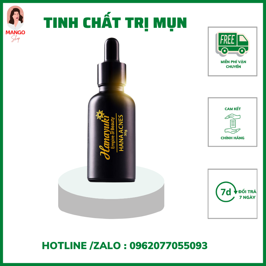 Hanayuki Date 2023-Serum Mụn Hanayuki Hana Acnes