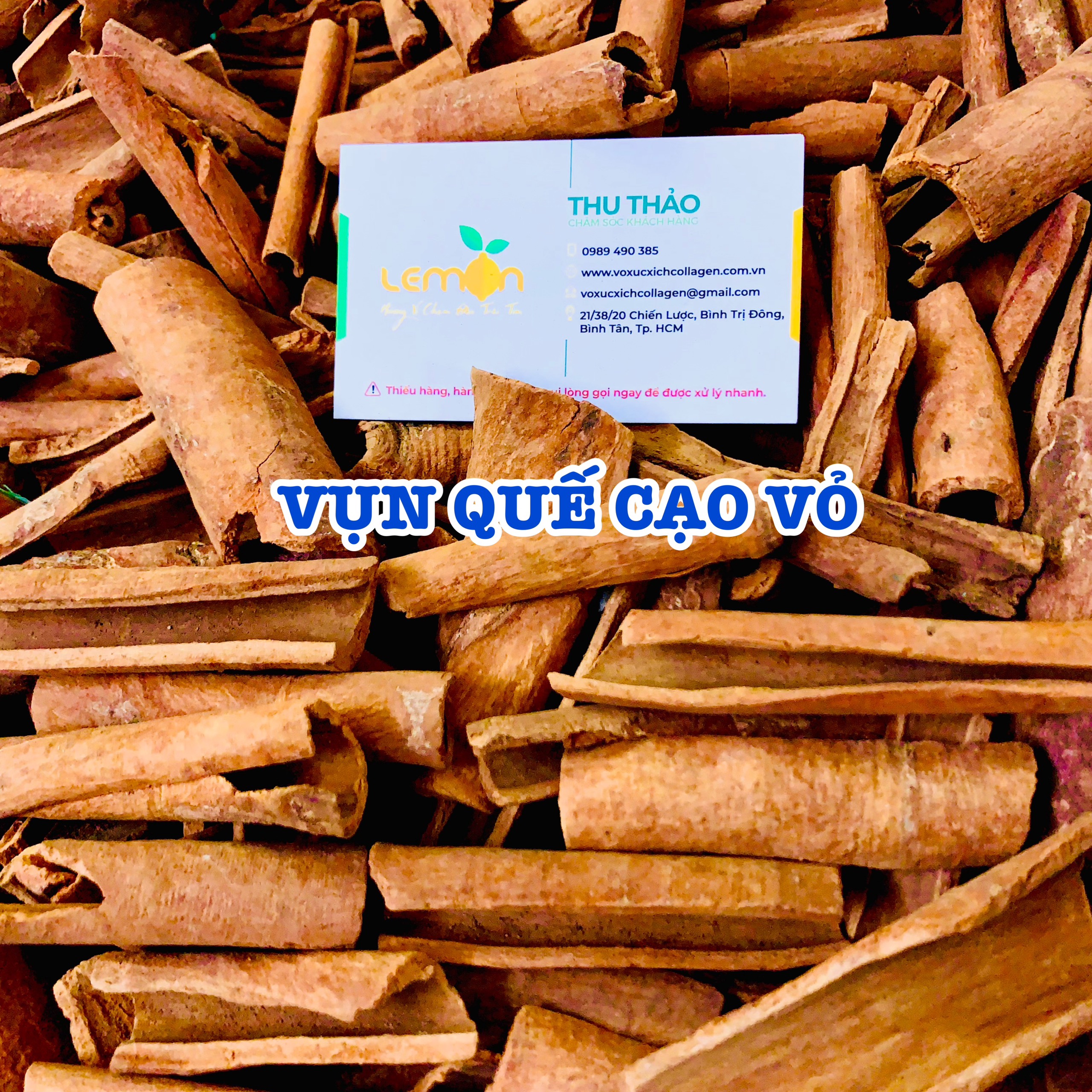 Vỏ quế khô cạo vỏ sạch - Vụn quế đẹp thơm cay dùng nấu ăn, pha trà