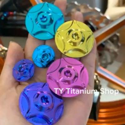 BỘ ỐC TITAN GR5 MÂM LỬA CÁC DÒNG XE HONDA YAMAHA SUZUKI - CAM KẾT CHUẨN GR5