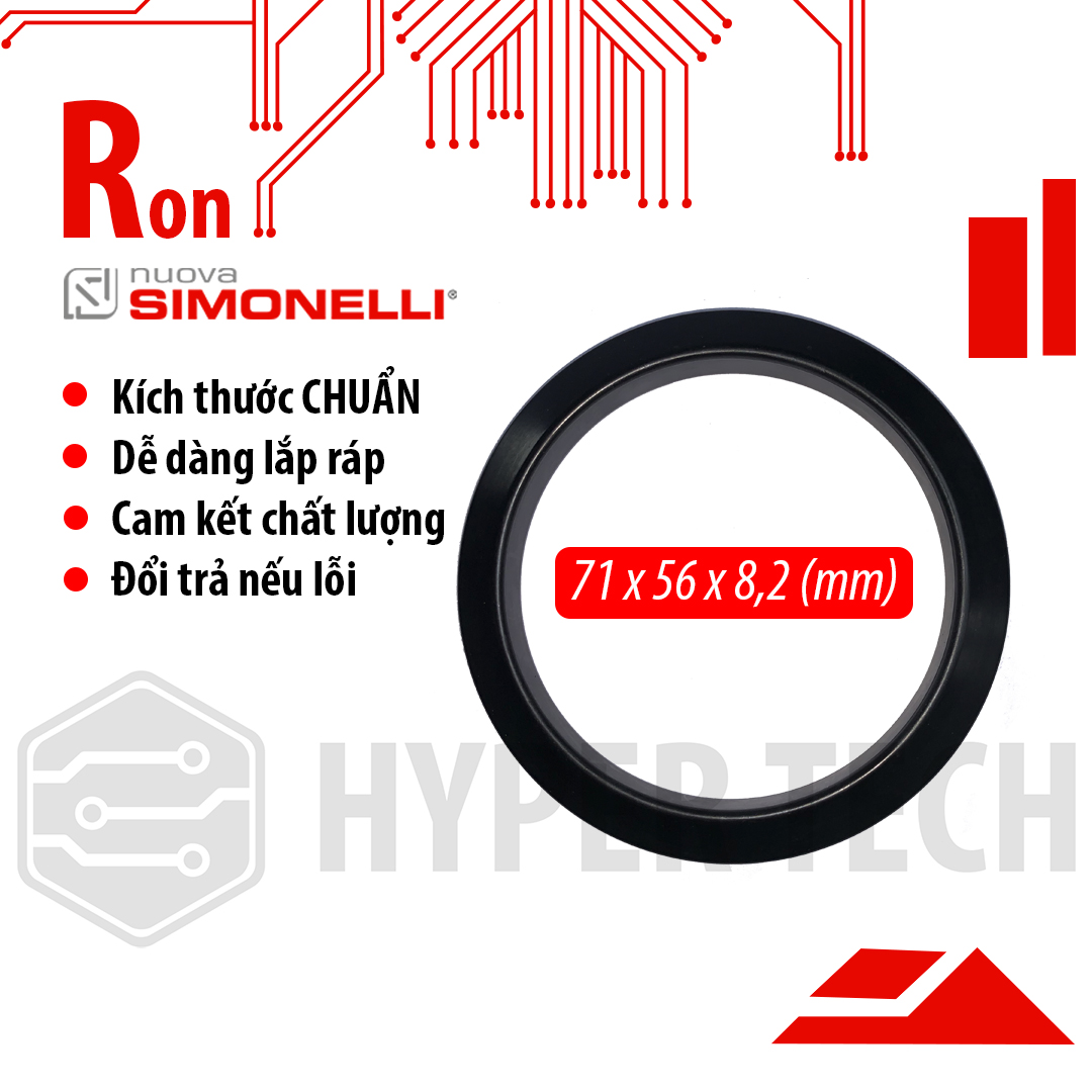 Ron cao su máy pha cà phê nuova simonelli phù hợp các model appia, appia ii, appia life appia-life-compact