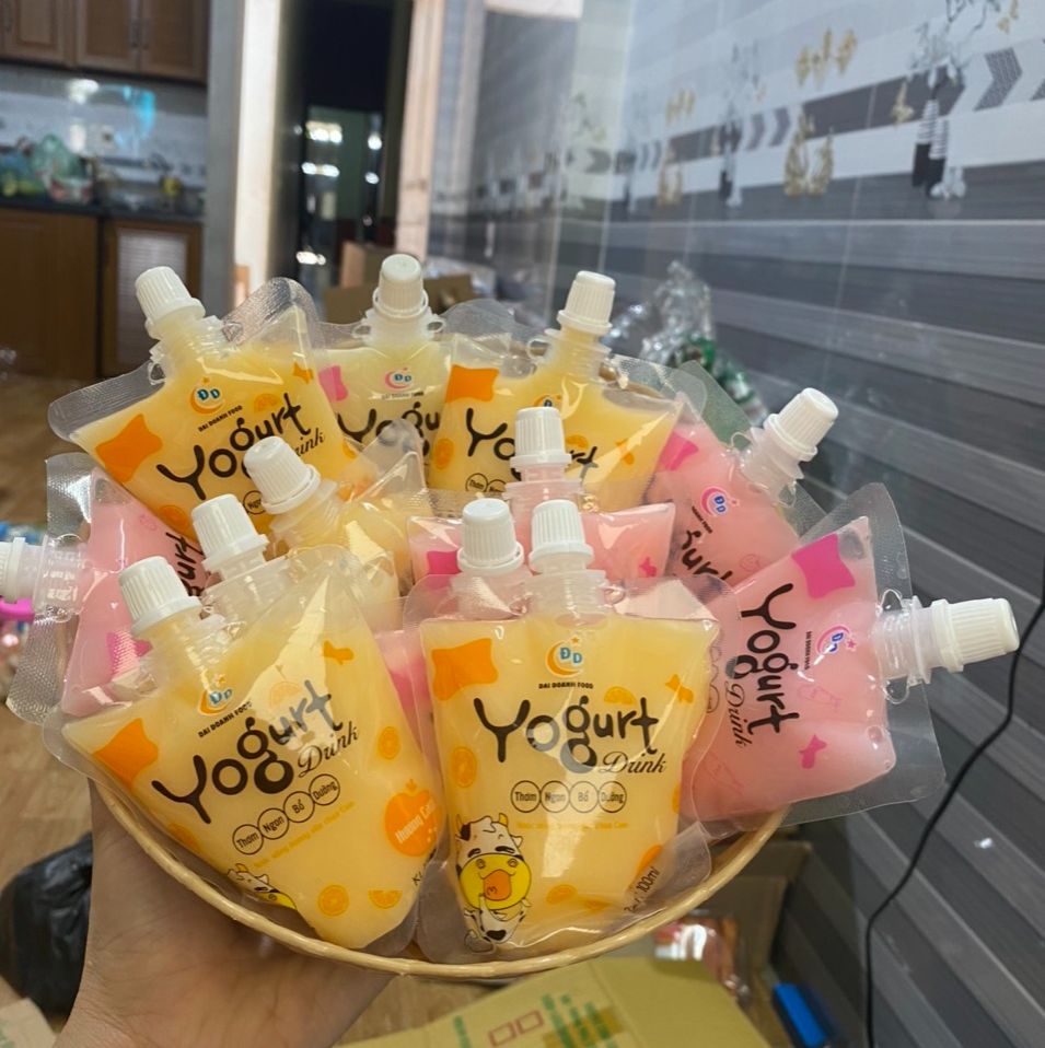 Combo 10 gói nước uống sữa chua hương trái cây yougut