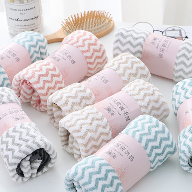 Khăn mặt hàn quốc kẻ sọc kích thước 30x50 cm