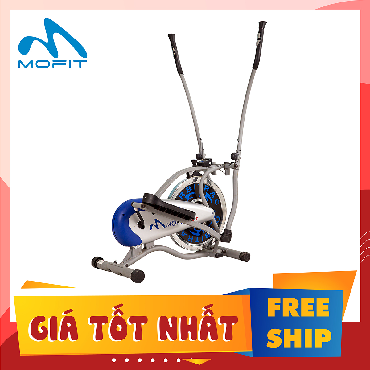Xe đạp tập bánh đà đặc mo 2082