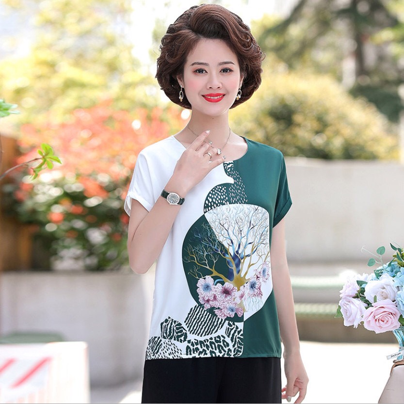 Bộ quần áo trung niên cho mẹ / Thời trang trung niên cho mẹ U50