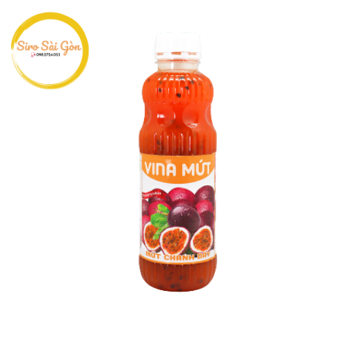 Sinh tố chanh dây vina mứt 1lít - trà trái cây nhiệt đới siêu ngon