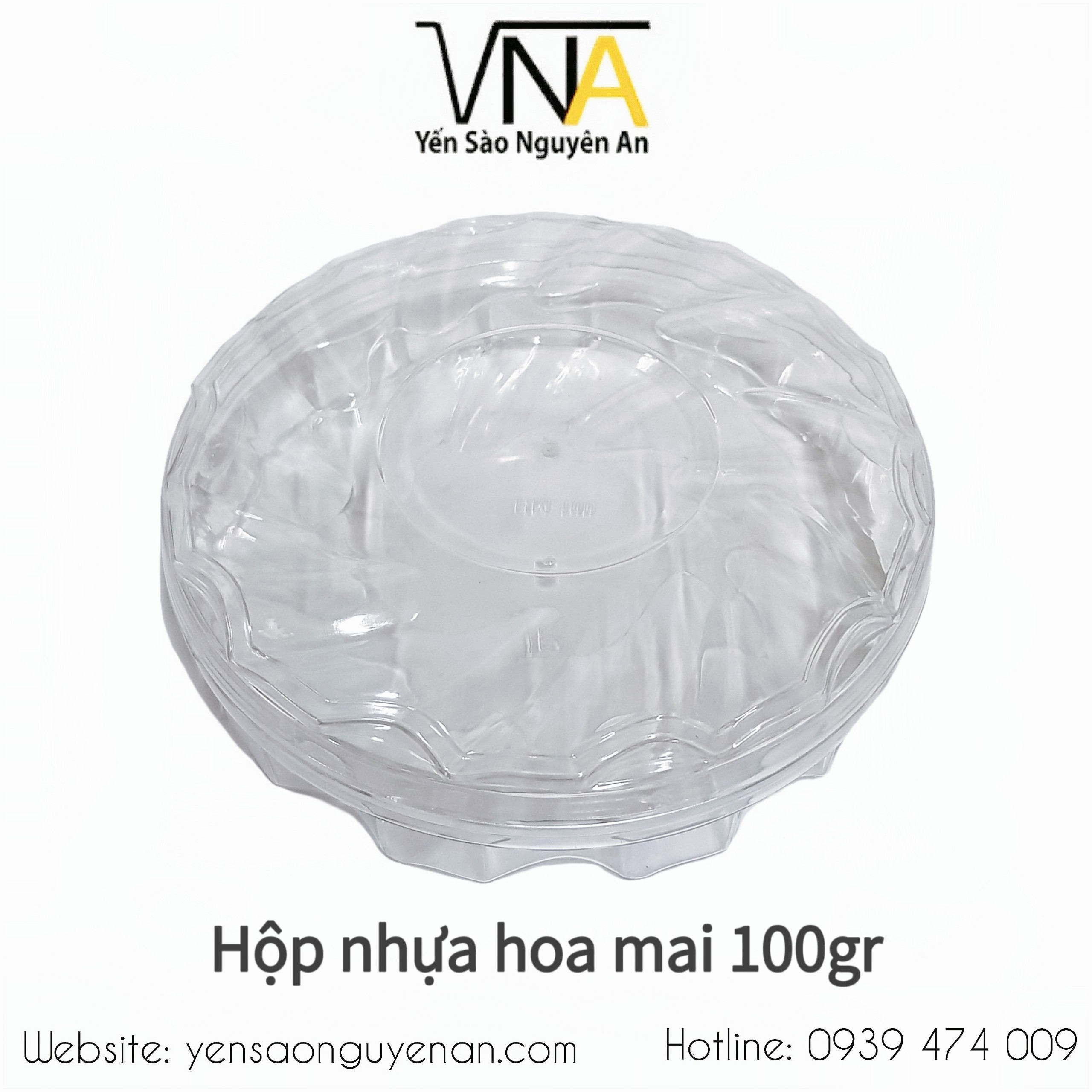 HỘP NHỰA ĐỰNG TỔ YẾN 10G,20G,50G,100G