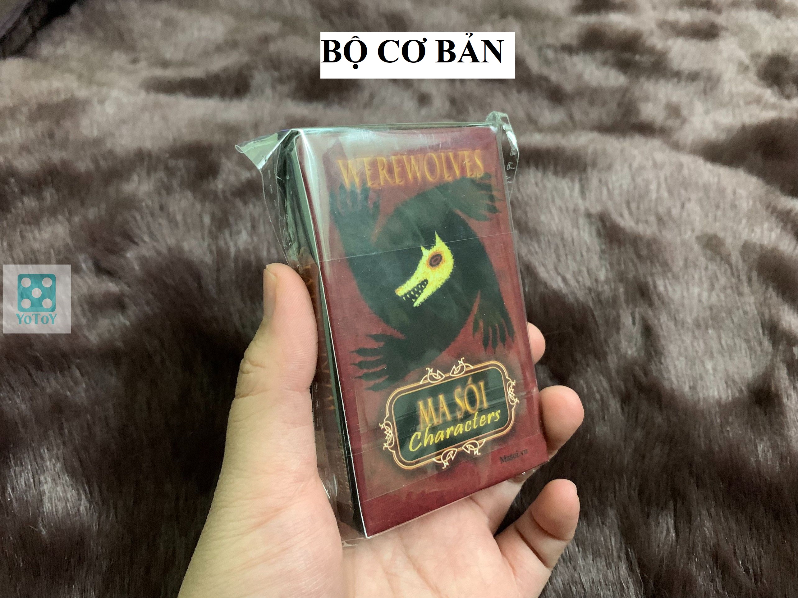 Bài ma sói việt hóa cao cấp giá rẻ - Werewolf boardgame - Ma sói characters cơ bản và mở rộng